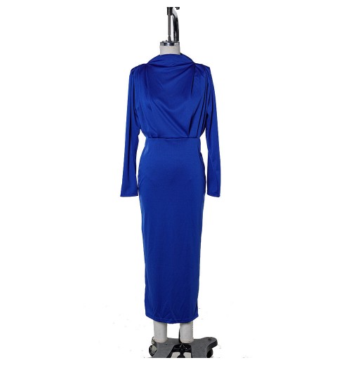 Blue Ladies Fashion women's clothing shirt dress for ladies fashion long evening party dress Blue Ladies Fashion women's clothing shirt dress for ladies fashion long evening party dress
